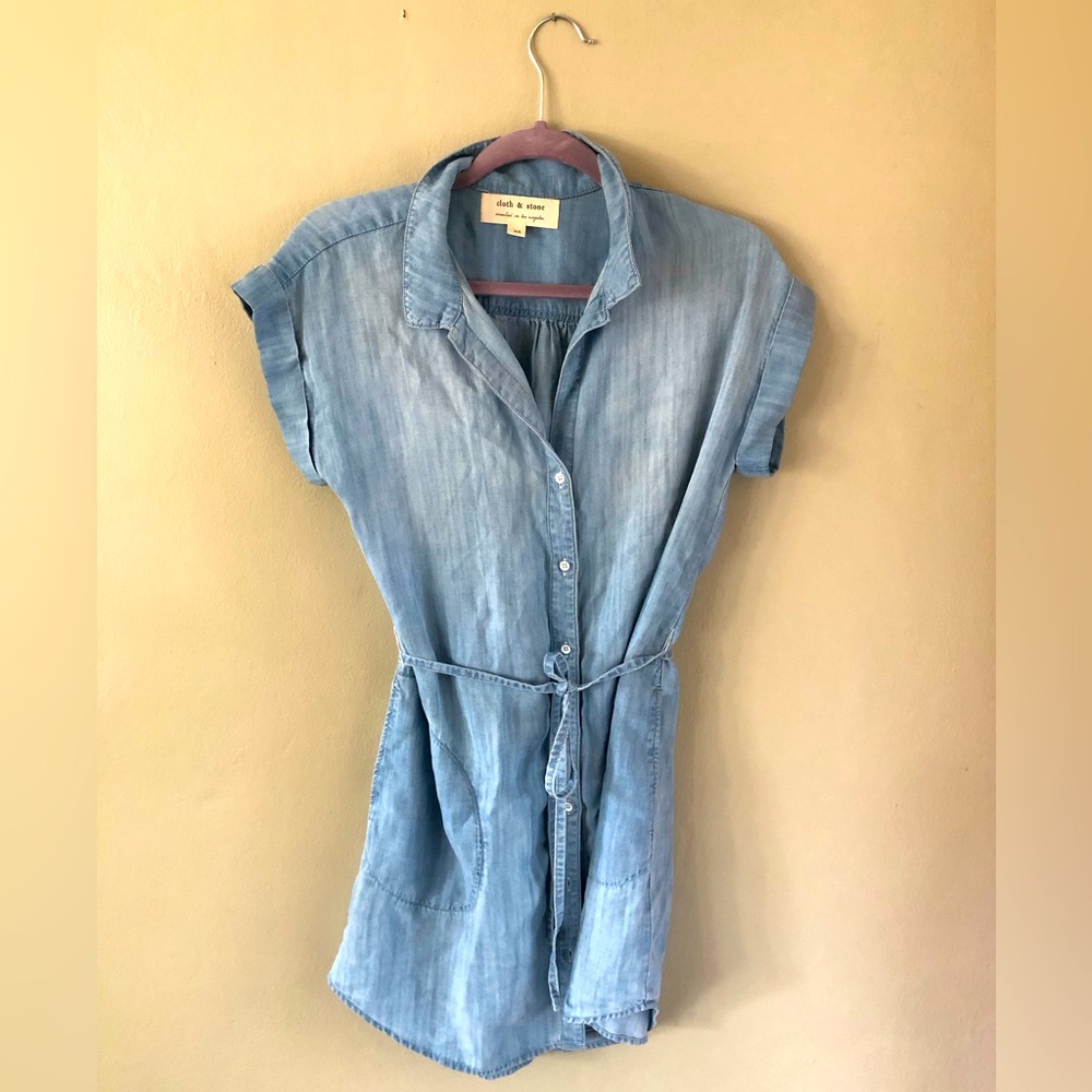 Denim Dress - Size XS